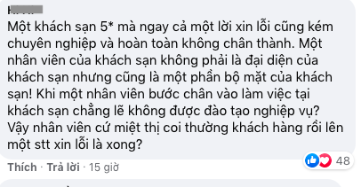 Cách xử lí của khách sạn 5 sao tại TP HCM khi nhân viên nói xấu khách trên mạng xã hội - Ảnh 4.
