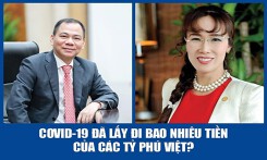 Covid-19 đã lấy đi bao nhiêu tiền của các tỉ phú Việt?