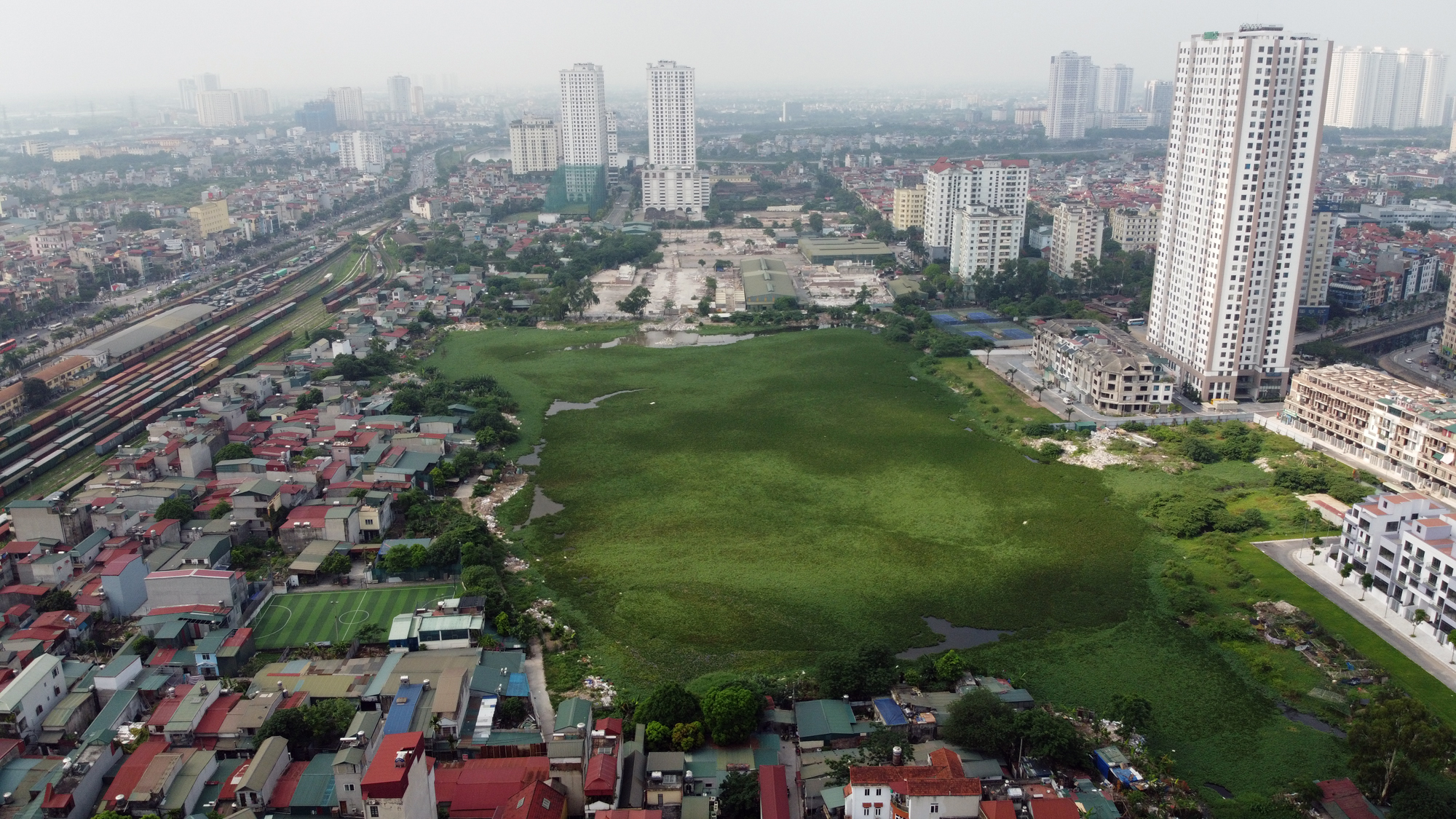 Toàn cảnh khu đất dự kiến xây dựng AEON Mall Hoàng Mai và những dự án hưởng lợi - Ảnh 2.