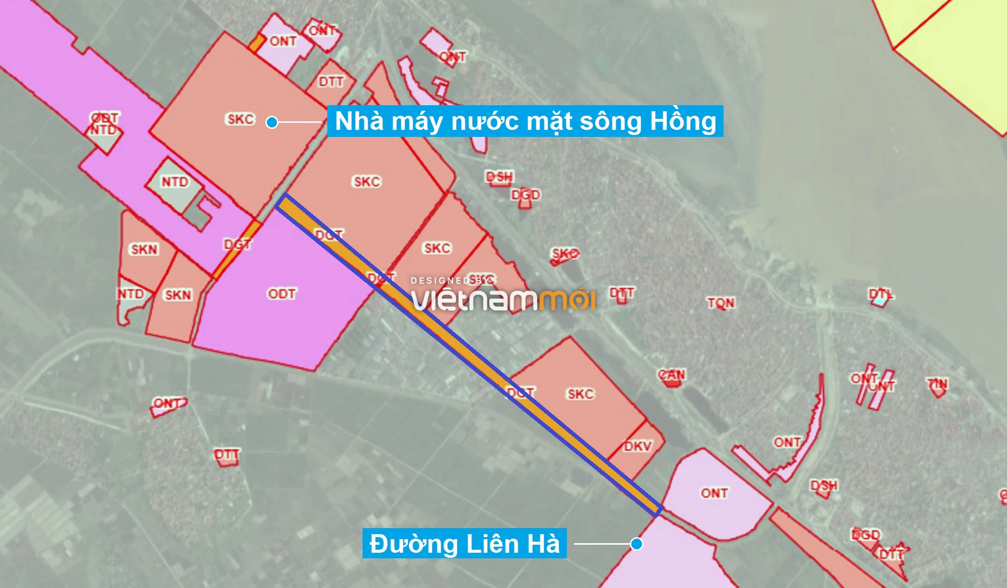 Những khu đất sắp thu hồi để mở đường ở huyện Đan Phượng, Hà Nội - Ảnh 1.