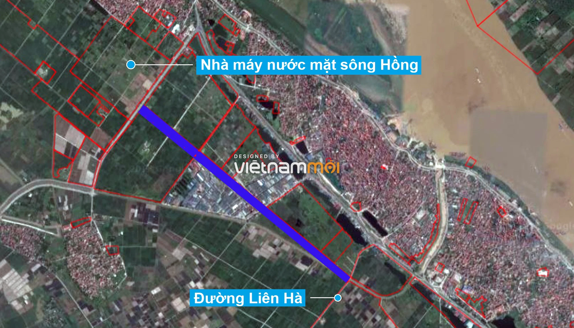 Những khu đất sắp thu hồi để mở đường ở huyện Đan Phượng, Hà Nội - Ảnh 2.