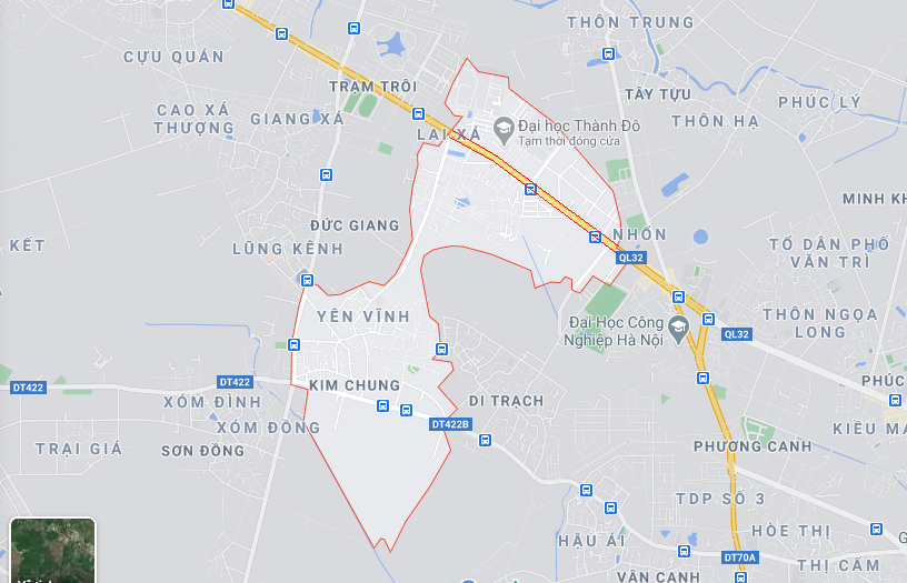 Giá đất Quốc lộ 32, xã Kim Chung, Hoài Đức, Hà Nội - Ảnh 1.