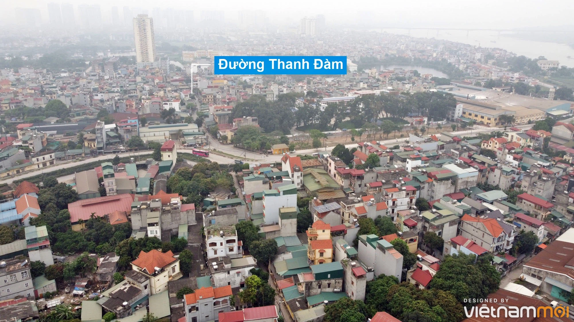 Toàn cảnh hiện trạng Phân khu đô thị sông Hồng trên địa bàn quận Hoàng Mai - Ảnh 7.