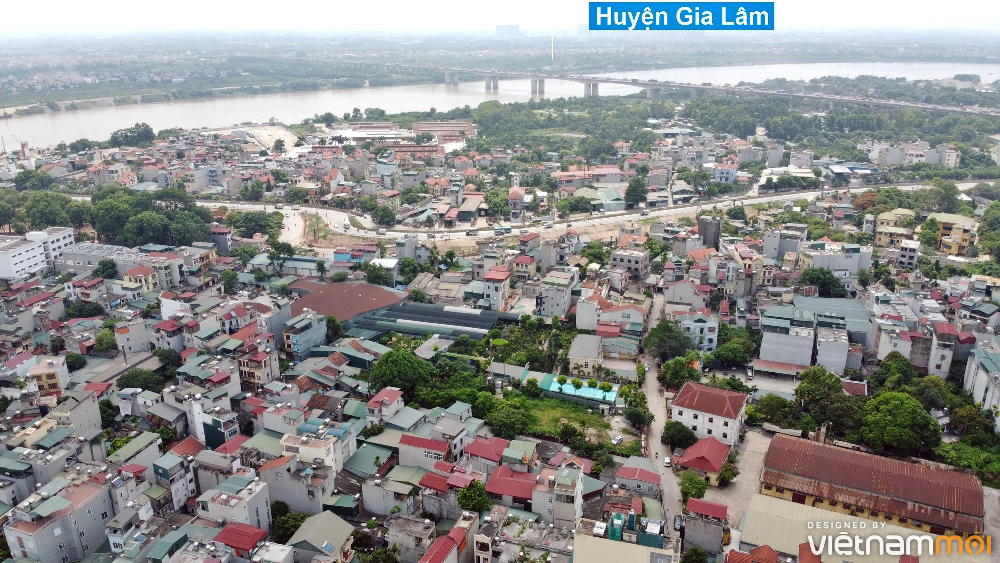 Toàn cảnh hiện trạng Phân khu đô thị sông Hồng trên địa bàn quận Hoàng Mai - Ảnh 10.