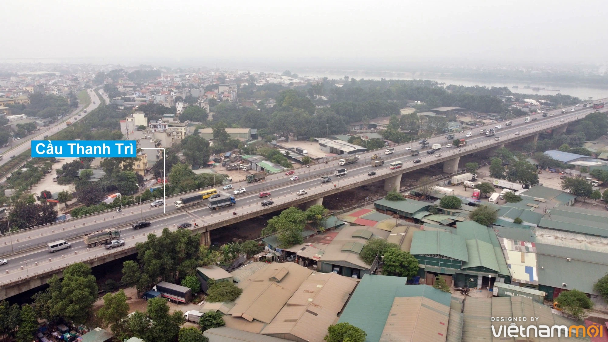 Toàn cảnh hiện trạng Phân khu đô thị sông Hồng trên địa bàn quận Hoàng Mai - Ảnh 14.