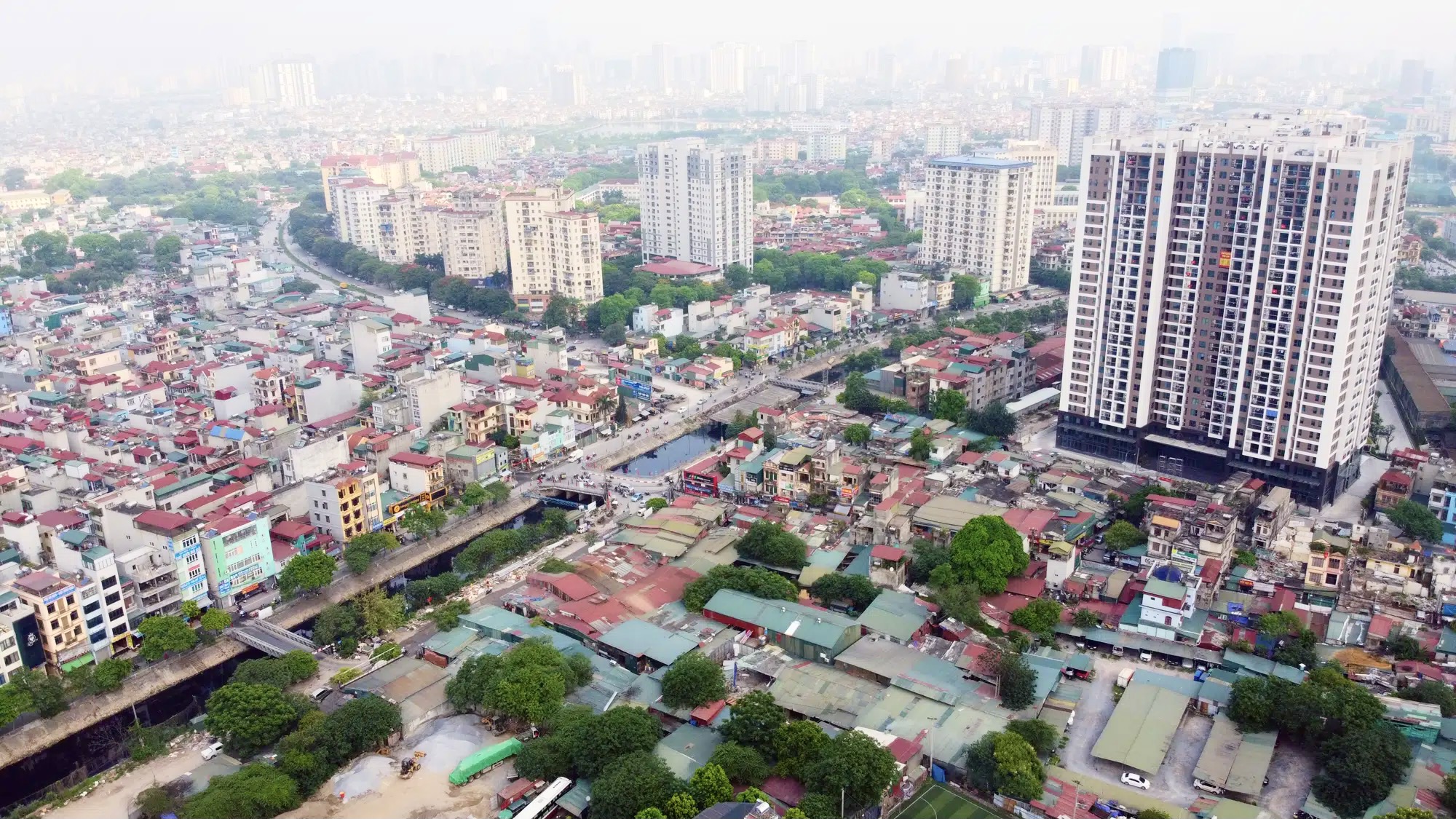 Duyệt kế hoạch sử dụng đất quận Hoàng Mai, Hà Nội năm 2021, đáng chú ý có dự án trung tâm thương mại Aeon Mall - Ảnh 1.