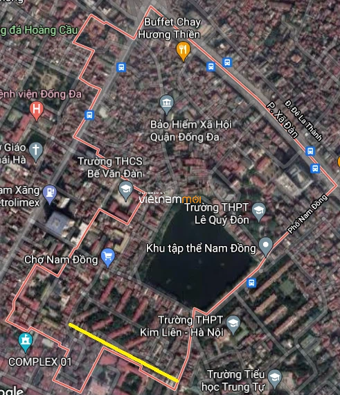 Đường sẽ mở ở phường Nam Đồng, Đống Đa, Hà Nội - Ảnh 2.
