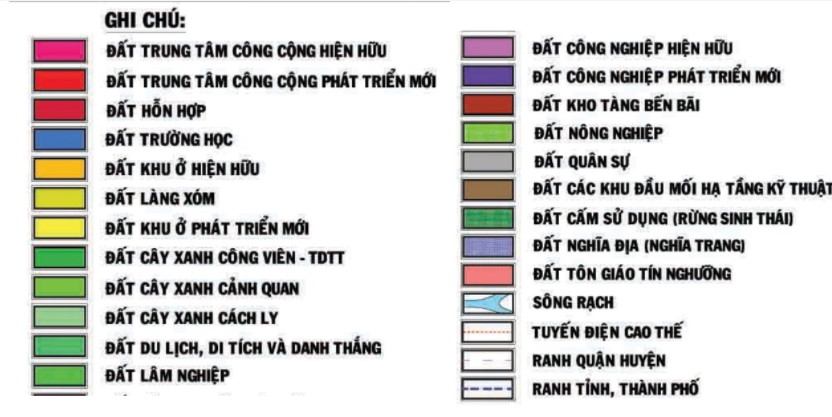 Bản đồ quy hoạch sử dụng đất phường An Phú Đông, quận 12, TP HCM - Ảnh 5.