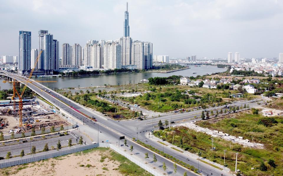 Tân Hoàng Minh xác nhận bỏ cọc khu đất vàng Thủ Thiêm - Ảnh 1.