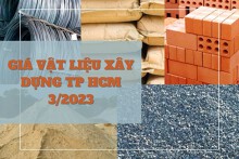 Giá vật liệu xây dựng TP HCM tháng 3/2023: Đá và cát xây dựng, cao nhất là 650.000 đồng/m3