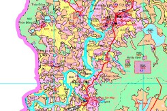 Bản đồ quy hoạch giao thông xã Đại Sơn, huyện Sơn Động, Bắc Giang đến năm 2030