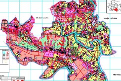 Bản đồ quy hoạch sử dụng đất huyện Yên Dũng, Bắc Giang đến năm 2030