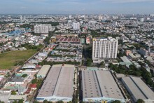 Chung cư Bình Dương cũ sốt giá sau sáp nhập
