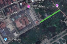 Đường sẽ mở ở phường Hoàng Văn Thụ, TP Bắc Giang, Bắc Giang