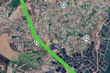 Đường sẽ mở ở xã Vạn Thắng, huyện Vạn Ninh, tỉnh Khánh Hoà