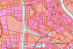 Bản đồ quy hoạch sử dụng đất thị trấn Cam Đức, huyện Cam Lâm, tỉnh Khánh Hòa