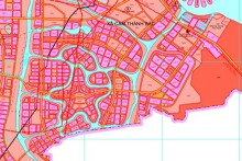 Bản đồ quy hoạch giao thông xã Cam Thành Bắc, huyện Cam Lâm, tỉnh Khánh Hòa