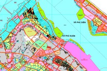 Bản đồ quy hoạch sử dụng đất xã Phú Xuân, huyện Phú Vang, TP Huế