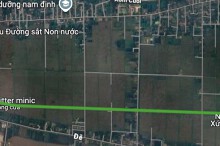 Đường sẽ mở ở xã Hồng Quang, huyện Ý Yên, tỉnh Nam Định