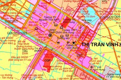 Bản đồ quy hoạch sử dụng đất thị trấn Vĩnh Hưng, huyện Vĩnh Hưng, tỉnh Long An đến năm 2030