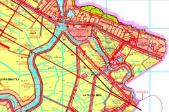 Bản đồ quy hoạch sử dụng đất xã Tuyên Bình, huyện Vĩnh Hưng, tỉnh Long An đến năm 2030