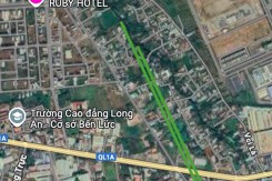 Đường sẽ mở ở thị trấn Bến Lức, huyện Bến Lức, tỉnh Long An