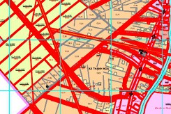 Bản đồ quy hoạch sử dụng đất xã Thạnh Hoà, huyện Bến Lức, tỉnh Long An