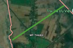 Đường sẽ mở ở xã Mỹ Thạnh, huyện Thủ Thừa, tỉnh Long An