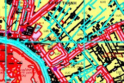 Bản đồ quy hoạch sử dụng đất xã Mỹ Thạnh, huyện Thủ Thừa, tỉnh Long An