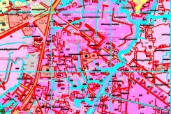 Bản đồ quy hoạch giao thông Phường 5, TP Tân An, tỉnh Long An đến năm 2030