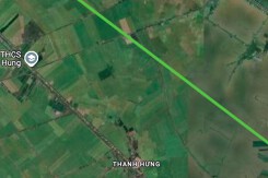 Đường sẽ mở ở xã Thạnh Hưng, huyện Tân Hưng, tỉnh Long An