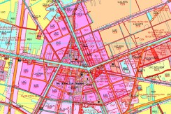 Bản đồ quy hoạch giao thông thị trấn Tân Thạnh, huyện Tân Thạnh, tỉnh Long An thời kỳ 2021 - 2030
