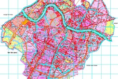 Bản đồ quy hoạch sử dụng đất TP Tân An, tỉnh Long An đến năm 2030
