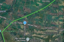 Đường sẽ mở theo quy hoạch ở xã Vạn Thắng, tỉnh Ninh Bình (phần 1)