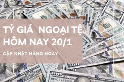 Tỷ giá ngoại tệ hôm nay 20/1 quay đầu giảm ở phần lớn đồng chủ chốt
