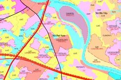 Bản đồ quy hoạch sử dụng đất xã Đại Sơn, TP Hải Phòng