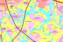 Bản đồ quy hoạch giao thông xã Tân Kỳ, TP Hải Phòng