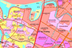Bản đồ quy hoạch giao thông xã An Trường, TP Hải Phòng