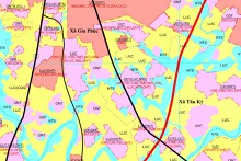 Bản đồ quy hoạch sử dụng đất xã Gia Phúc, TP Hải Phòng