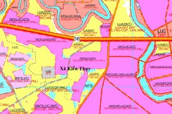 Bản đồ quy hoạch sử dụng đất xã Kiến Thụy, TP Hải Phòng