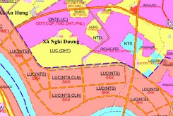 Bản đồ quy hoạch sử dụng đất xã Nghi Dương, TP Hải Phòng
