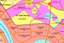 Bản đồ quy hoạch giao thông xã Nghi Dương, TP Hải Phòng