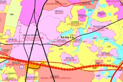 Bản đồ quy hoạch giao thông xã Gia Lộc, TP Hải Phòng