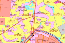 Bản đồ quy hoạch sử dụng đất xã Tân Minh, TP Hải Phòng
