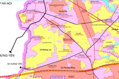 Bản đồ quy hoạch giao thông xã Đường An, TP Hải Phòng