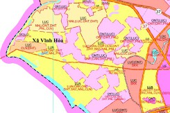 Bản đồ quy hoạch sử dụng đất xã Vĩnh Hoà, TP Hải Phòng