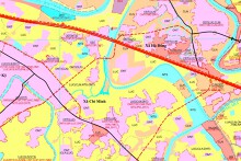 Bản đồ quy hoạch giao thông xã Chí Minh, TP Hải Phòng