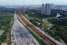 Hướng tuyến metro Thủ Thiêm - sân bay Long Thành sẽ mở qua TP HCM