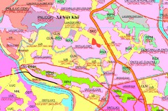 Bản đồ quy hoạch giao thông xã Việt Khê, TP Hải Phòng