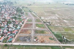 Đất đấu giá Quốc Oai hơn 155 triệu/m2